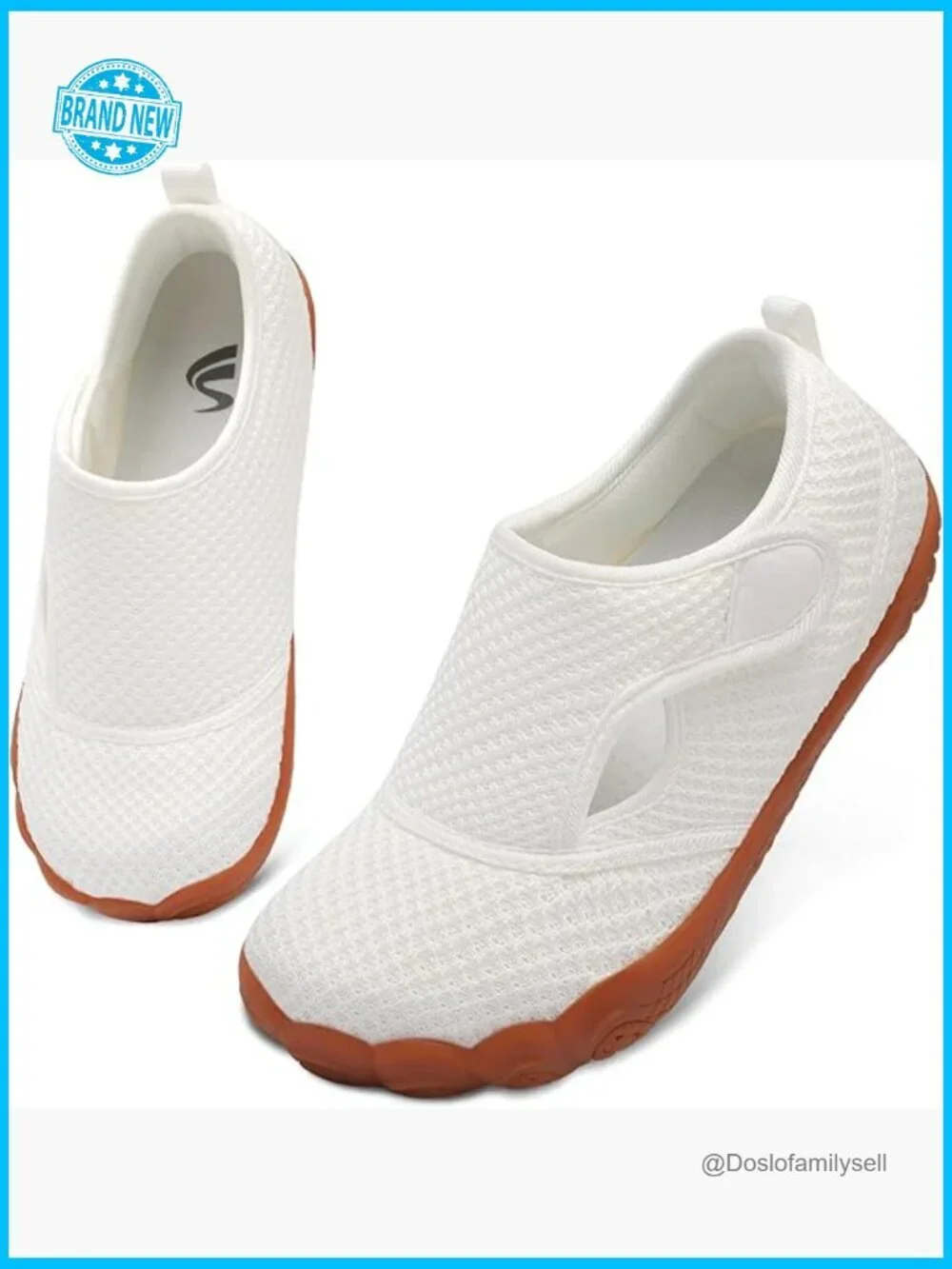 Wide Toe Box Barefoot Walking Sneakers Adjustable Orthopedic Lightweight Zero